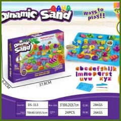  Đồ chơi vận động: Cát động lực (Dynamic Sand) mềm mại xây dựng thế giới riêng cho Bé, (loại 750g), 3ages+, No. DS-313 
