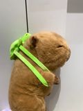  Chuột Capybara cõng rùa Dễ thương, kt 26cm, loại bông nhập khẩu rất mịn màng và mềm mại 