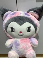  Thú bông: Sanrio Kuromi Dễ thương, kt 40cm, loại bông nhập khẩu rất mịn màng và mềm mại 