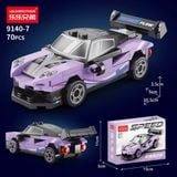  Đồ chơi mô hình : BỘ LẮP RÁP Ô TÔ TỐC ĐỘ - XE DÂY CÓT, 6ages+, No. 9140 