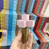  Đồ chơi xếp khối sáng tạo: Set 50 Khối nam châm từ tính Minecraft xây dựng, kt 20x20x20mm/pcs, +6ages 