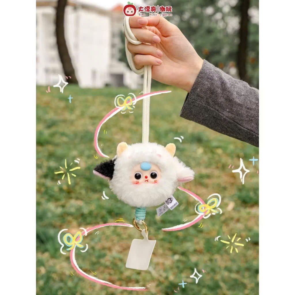  BLINDBOX BABY THREE ( bé 3 ) : Baby Three Dây đeo điện thoại ( hàng có sẵn ) 