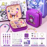  Bộ sưu tầm SANRIO: Charm Vòng Tay Kuromi, Melody, Cinamoroll, 6+ages ( kèm túi giấy ) 
