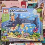  Đồ chơi lắp ráp : bộ xếp mô hình vùng đất dưới đáy biển , 6ages+ No. 1305 