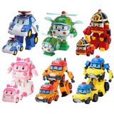  Đồ chơi nhập vai : Robocar Poli và những người bạn (School bus 6 nhân vật), 3+ages, No. 868-9A 