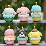  BLINDBOX SANRIO : Mô hình ( Sinh nhật, Đế trong, Ngựa gỗ ), 3+ages. 