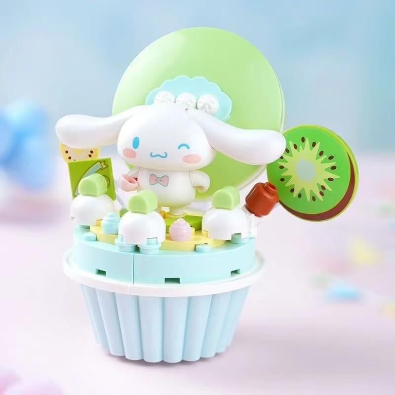  Đồ chơi lắp ráp KEEPPLEY SANRIO: Bộ lắp rắp Kuromi, Melody..., 87-112pcs, 6+ages, No. K20813,4,5,6,7 