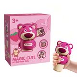  Đồ chơi con dấu : Con dấu hình dán sticker Melody, Gấu dâu Losto đáng yêu cho bé, 3ages+, No. XB002,004 
