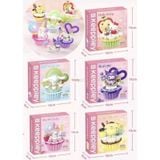 Đồ chơi lắp ráp KEEPPLEY SANRIO: Bộ lắp rắp Kuromi, Melody..., 87-112pcs, 6+ages, No. K20813,4,5,6,7 