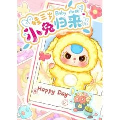  BLINDBOX BABY THREE ( bé 3 ) : Baby Three Bunny Return - Thỏ Trở Về ( hàng có sẵn ) 