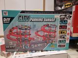  Mô hình garage bãi đậu xe ô tô và máy bay trực thăng DIY ASSEMBLY ( 3D kid cars) 88pcs 109x52x44 cm 5ages+ No. 130 