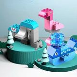  Đồ chơi lắp ráp FEELO : Bộ các khối lớn phù hợp cho bé làm quen với màu sắc, động vật ( 102 PCs ) 3ages No. FL1650 