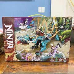  Đồ chơi lắp ráp : Bộ Lắp Ráp Rồng Xanh Chiến Binh Ninja, 6ages+, 530pcs, No.60038 