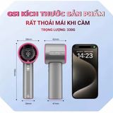  Quạt cầm tay tốc độ cao (Handleld Fan) màn hình LED, (100 - speed) dung lượng cao 4000 mAh GS1 