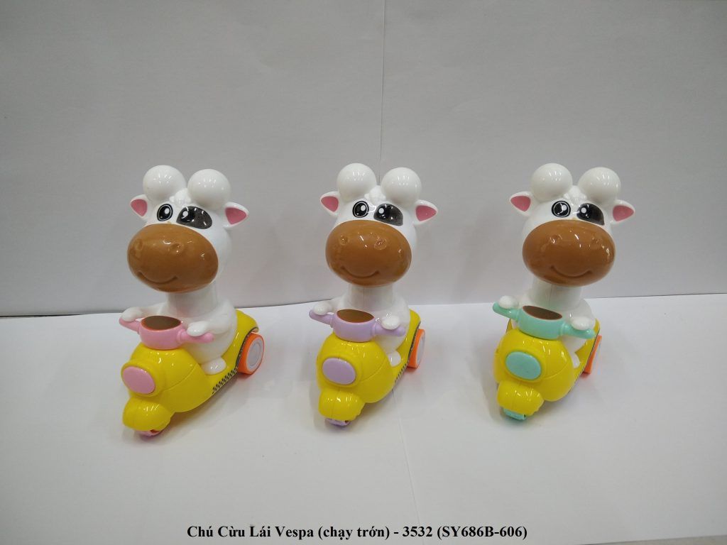  Đồ chơi vận động : Chú Cừu Lái Vespa (chạy trớn) - 3532 (SY686B-606) 