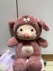  Thú bông: Chú Heo Siêu Dễ thương, kích thước 30cm, loại bông nhập khẩu rất mịn màng và mềm mại 