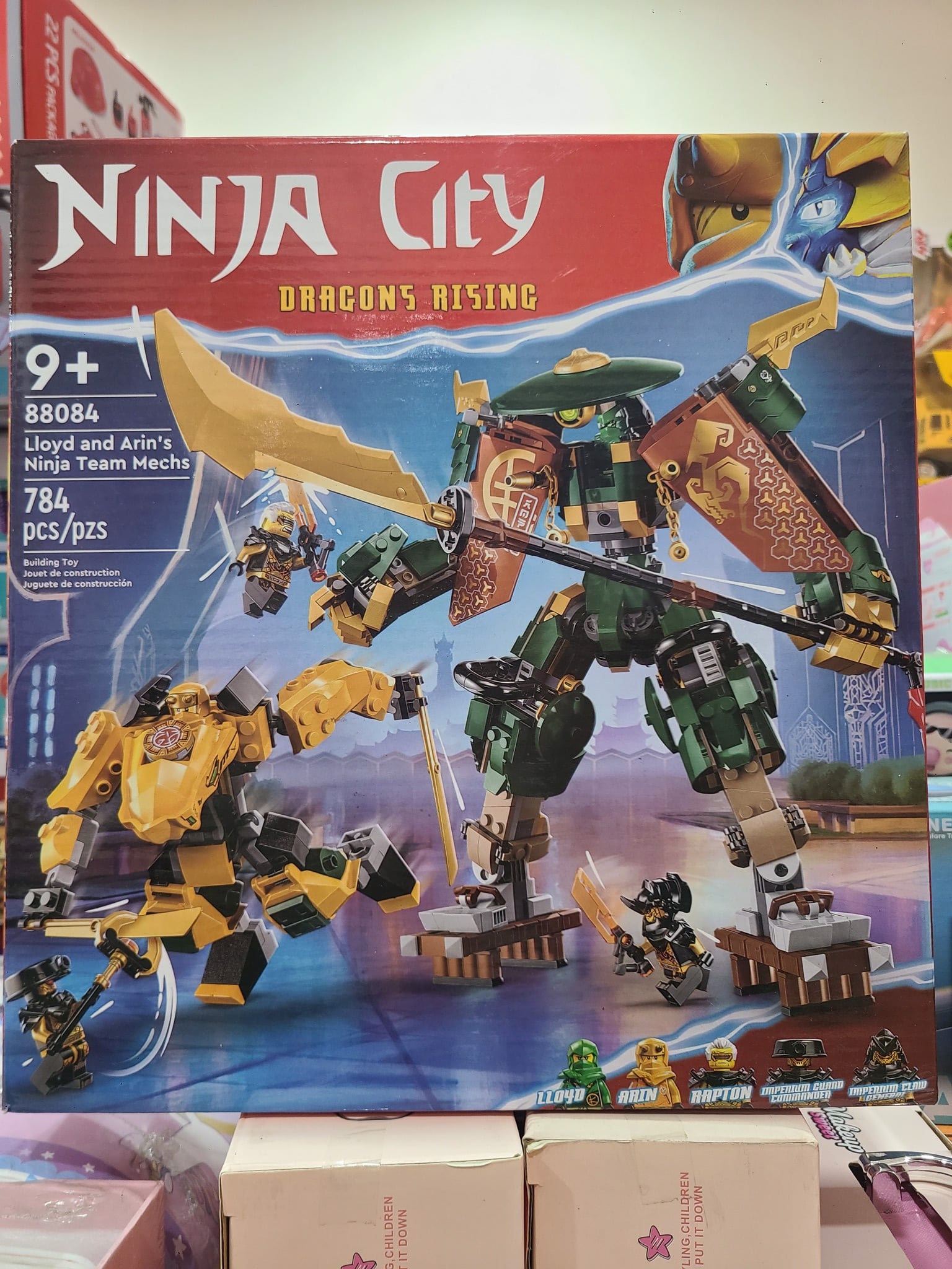 Đồ chơi lắp ráp Bộ NINJA CITY Dragons Rising (Lloyd Arin