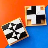  Đồ chơi giáo dục: Bộ xếp hình HIDDEN khối nhựa theo đề tài trên thẻ giúp trẻ phát triễn trí tuệ, 3+ages, No. ME-149 