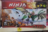  Bộ lắp ghép xếp hình NINJA Thunder Swordsman (Rồng Xanh của Lloyd) 603pcs, 6ages+ , Model 10526 