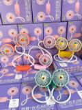  Đồ dùng văn phòng : Quạt đeo cổ tiện lợi hình trái cây (Neck USB Fan) Model DD 8026 
