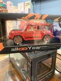  Xe mô hình SUV Mercedes G63 bằng hợp kim cao cấp 1:28 có pin (Đen, Đỏ) No. 2019-038 