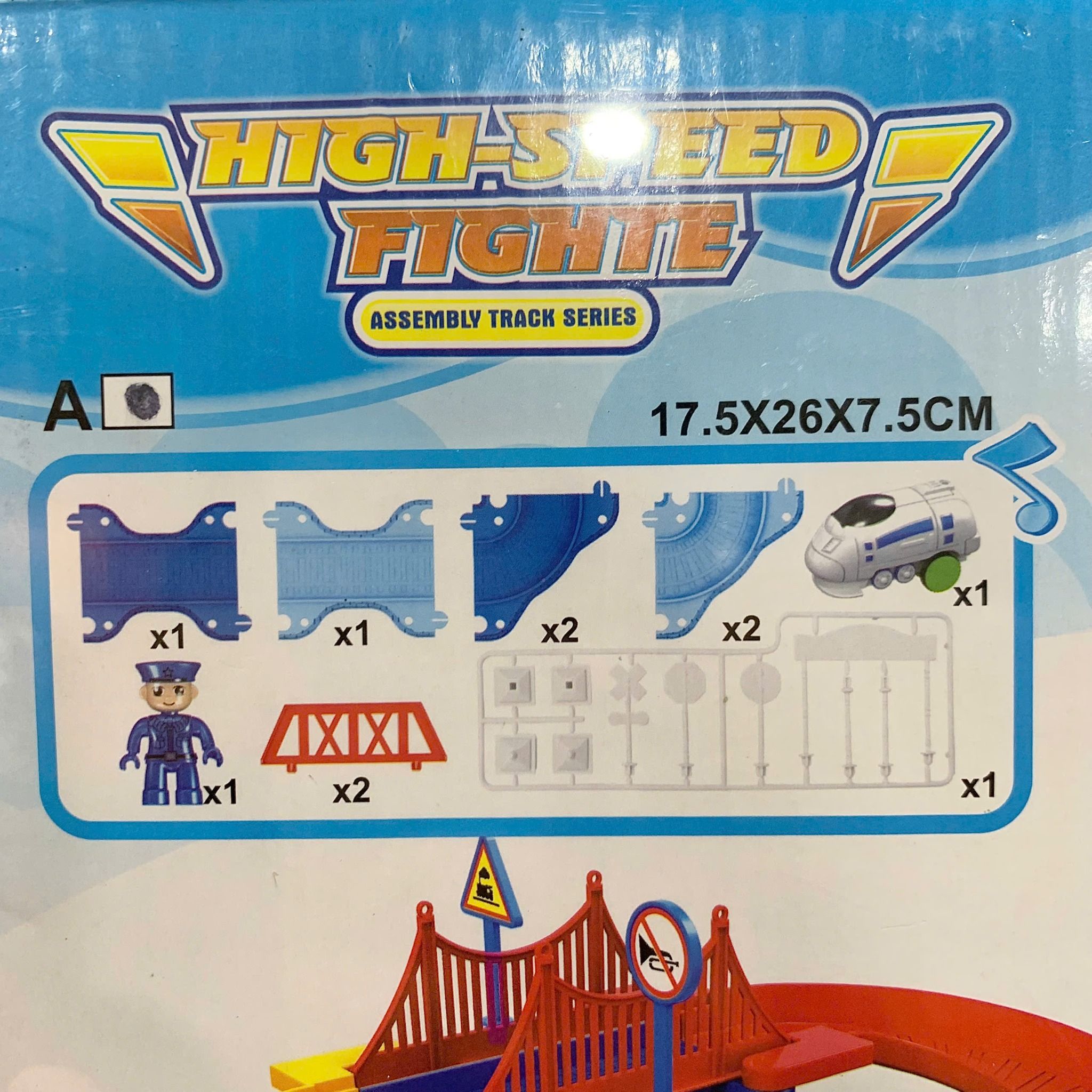  Đồ chơi lắp ráp : Đường ray tàu siêu tốc 9350 -2165A 