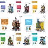  Đồ chơi mô hình : Bộ lắp ráp mô hình nhà phố, 6ages+, No. 8975 