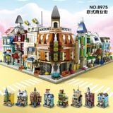  Đồ chơi mô hình : Bộ lắp ráp mô hình nhà phố, 6ages+, No. 8975 