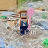  (ĐỌC MÔ TẢ) Đồ chơi lắp ráp : Combo 30 túi lắp ráp mô hình Minecraft mini kèm phụ kiện ( có 4 mẫu ) 