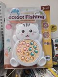  Bộ câu cá Gấu Misa quay 360 độ dùng pin No. 328-334 (màu vàng và màu trắng) 