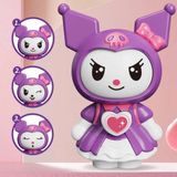  Móc khóa Cậu bé Shin, Kuromi lật mặt giảm stress 