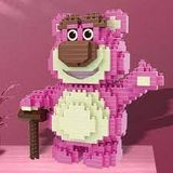  Đồ chơi lắp ráp : Bộ mô hình gấu dâu (43cm) 11880 chi tiết No. 9052 