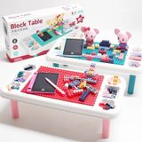  Bộ bàn xếp khối kèm bảng từ tính (Creativity is not limited to imagination)64 pcs,3+ages,No. 666-216AB 
