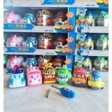  Bộ đồ chơi “Robocar Poli - Cartoon Car Series” 6 mô hình xe cứu hộ No. 3759 