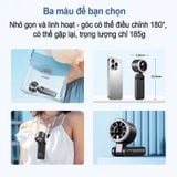  Quạt cầm tay Turbo tốc độ cao (Handheld Fan) kết hợp chân đế để bàn tiện lợi, dung lượng cao 3600 mAh, Model: 607 