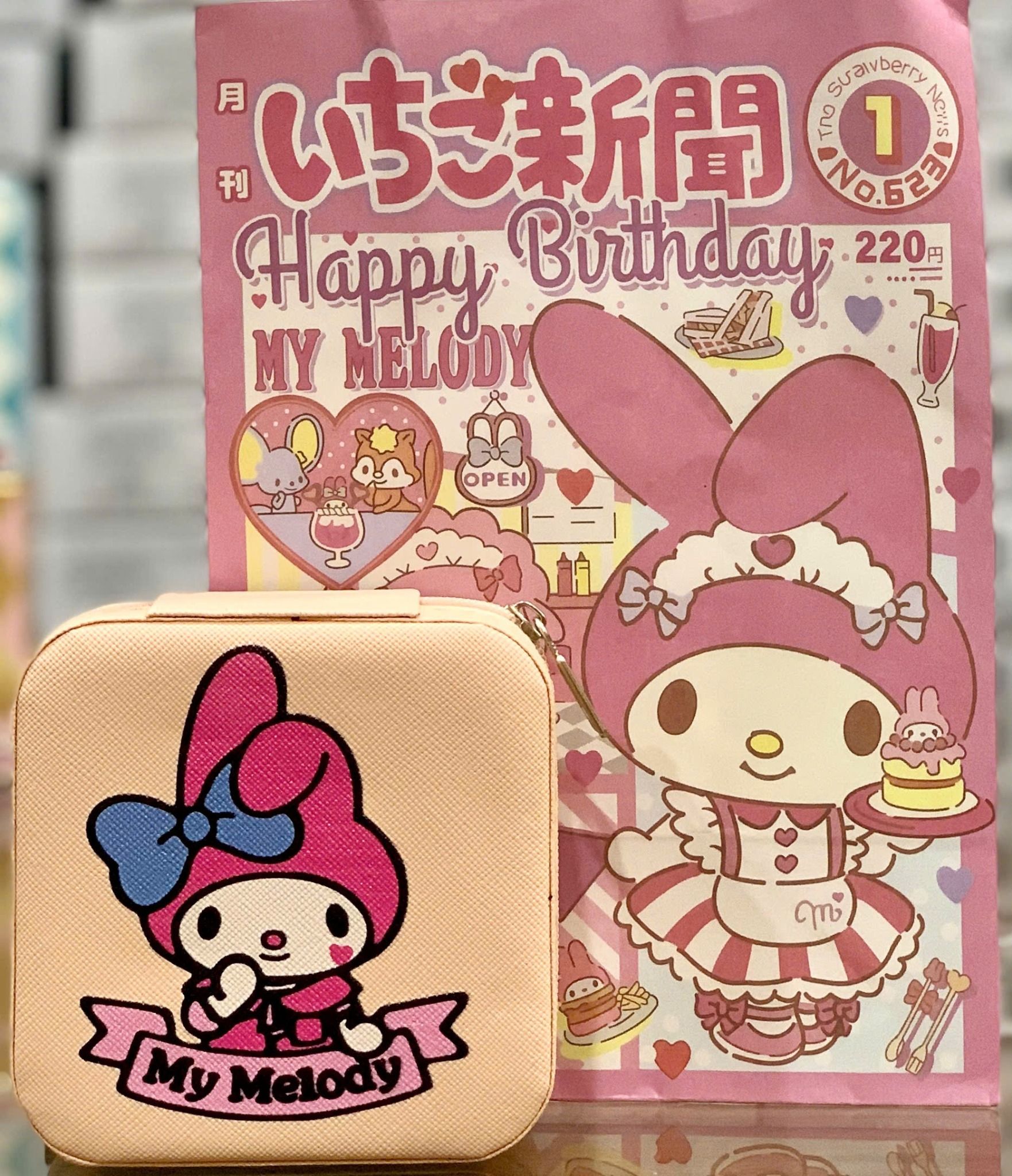  Bộ sưu tầm SANRIO: Charm Vòng Tay Kuromi, Melody, Cinamoroll, 6+ages ( kèm túi giấy ) 