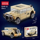  Đồ chơi mô hình : BỘ LẮP RÁP Ô TÔ TỐC ĐỘ - XE DÂY CÓT, 6ages+, No. 9140 