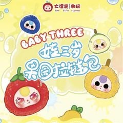  BLINDBOX BABY THREE ( bé 3 ) Baby Three Trái Cây ver Zipper ( hàng có sẵn ) 