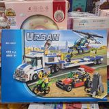  Đồ chơi lắp ráp : Bộ xe cảnh sát 410 pcs, 6ages+ No. 10422 