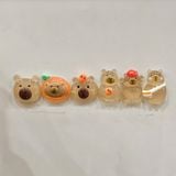  ĐỌC MÔ TẢ_Set 10-20-30-50 túi mù tự xé các loại charm mini ( Vịt, Heo, Capybara, Chai lọ, bst Sanrio ) 