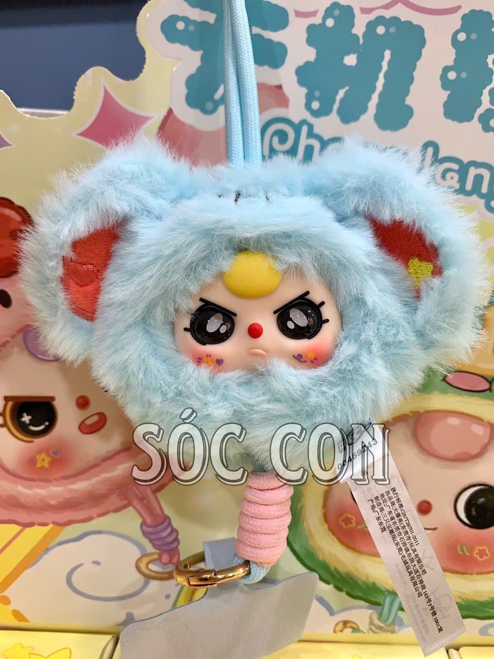  BLINDBOX BABY THREE ( bé 3 ) : Baby Three Dây đeo điện thoại ( hàng có sẵn ) 