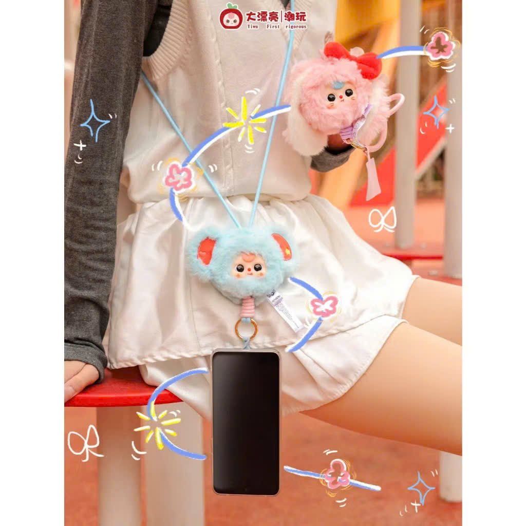  BLINDBOX BABY THREE ( bé 3 ) : Baby Three Dây đeo điện thoại ( hàng có sẵn ) 