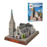  Mô Hình Giấy 3D Magic Puzzle: Nhà thờ ChristChurch G168-16 [52 Chi Tiết] 
