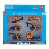  Đồ chơi mô hình: Bộ 6 xe xây dựng TN-1021C 