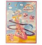  Đồ chơi lắp ráp : Bộ đồ chơi đường đua cầu trượt cánh cụt ( có đèn, nhạc) 8278 