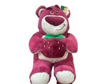  Gấu bông: Gấu Lotso ôm dâu tây size L kích thước 80cm 