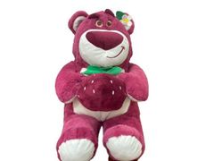  Gấu bông: Gấu Lotso ôm dâu tây size L kích thước 80cm - SOCCON toys & gifts 
