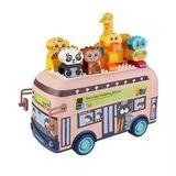  Đồ chơi lắp ráp ; Xe Bus Zoo 136PCS - 88007 