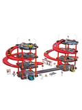  Mô hình garage bãi đậu xe ô tô và máy bay trực thăng DIY ASSEMBLY ( 3D kid cars) 88pcs 109x52x44 cm 5ages+ No. 130 