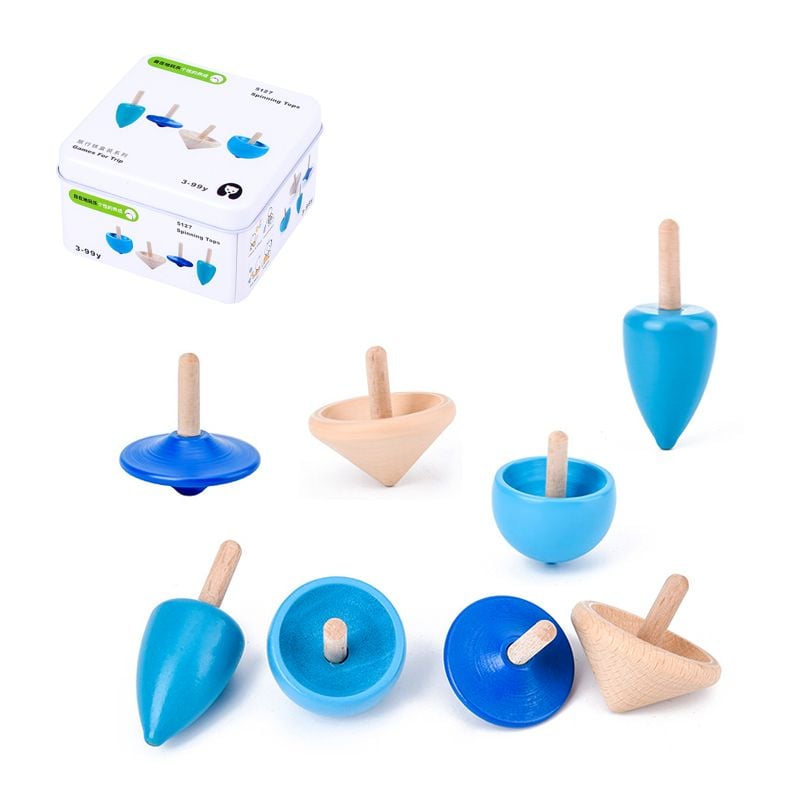  Đồ chơi bằng gỗ : con quay gỗ No. M-008 